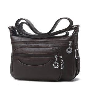 Retro Women Crossbody Shoulder Bags High Leather Women Messenger Bags