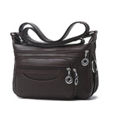 Retro Women Crossbody Shoulder Bags High Leather Women Messenger Bags