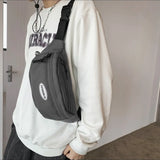 Japanese Ins Style Retro Casual Messenger Bag Chest Bag