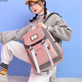 Japanese Kids School Backpack Boys School Bag Women Travel Shoulder Bag