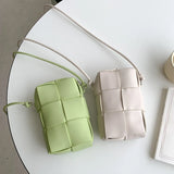 Mini Crossbody Phone Bag PU Leather Zipper Shoulder Bag
