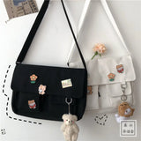 Korea Retro Hollow Knitted Bags Women Shoulder Bags Woven Bags
