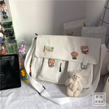 Korea Retro Hollow Knitted Bags Women Shoulder Bags Woven Bags