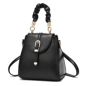 Vintage Large Capacity Handbag for Women Pu Leather Shoulder Bag