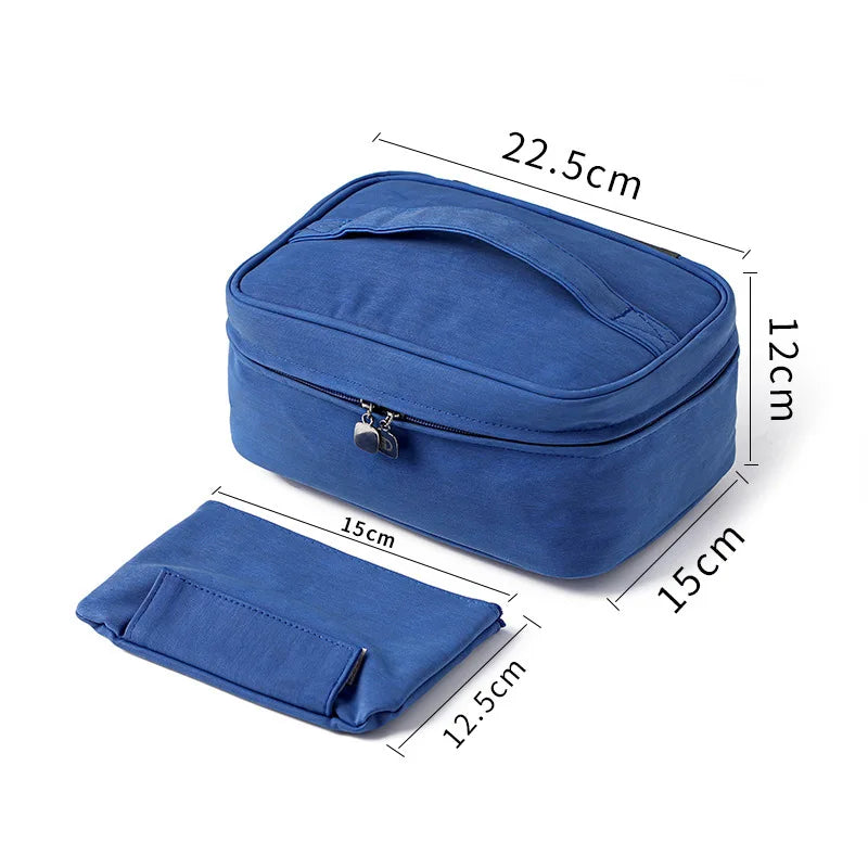 Large-capacity Ladies Cosmetic Bag Portable Travel Storage Wash Bag