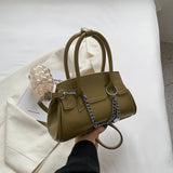 Large Capacity Messenger Shoulder Bag Retro Leisure Handbags