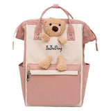 Backpack Cartoon Bear Doll Casual Student School Shoulder Bag