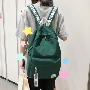 Nylon Junior High School Backpack