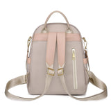 Oxford Cloth Travel Backpack Ladies School Bag