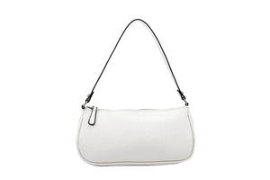 Crocodile Pattern Shoulder Bag Clutch Bag Patent Leather Underarm Shoulder Bag