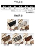 Crocodile Pattern Shoulder Bag Clutch Bag Patent Leather Underarm Shoulder Bag