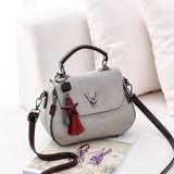 Small Square Shoulder Bag Pu Leather Handbag