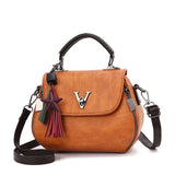 Small Square Shoulder Bag Pu Leather Handbag