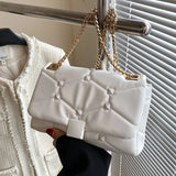 Crossbody Rhombus Bag High Quality Red Women's Shoulder Bag