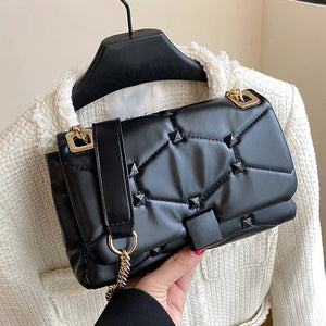 Crossbody Rhombus Bag High Quality Red Women's Shoulder Bag