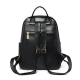 Women's Soft Leather Backpack Large Capacity School Bag Travel Backpack