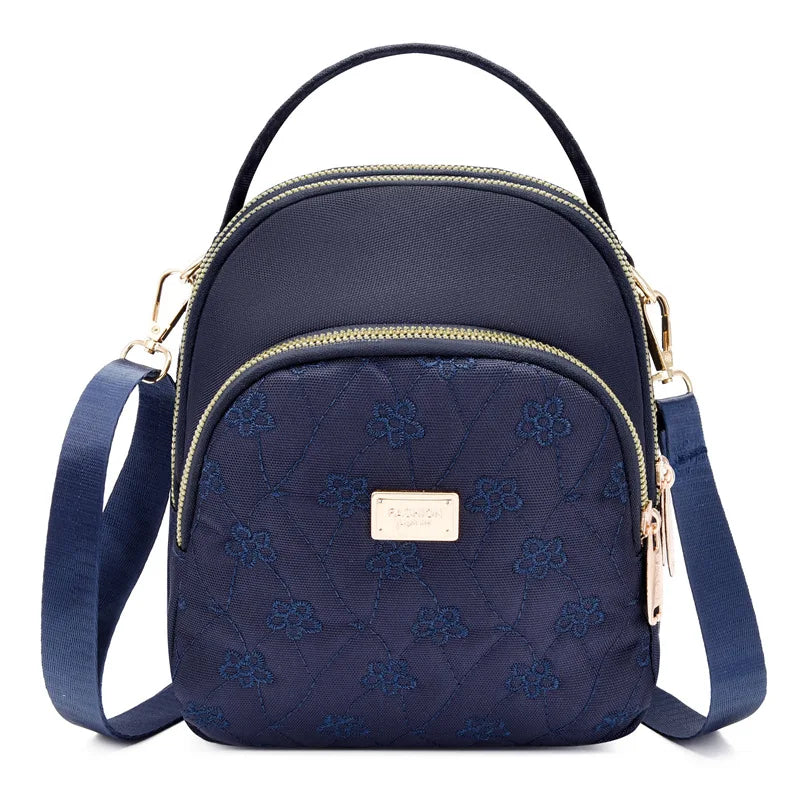 Ladies Shell Crossbody Bag Casual Nylon Handbag