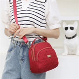 Ladies Shell Crossbody Bag Casual Nylon Handbag