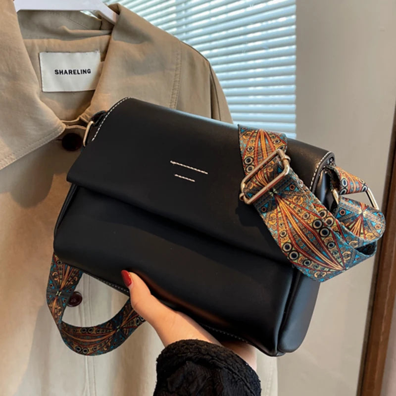 High-Quality Texture Broad Shoulder Bags for Women