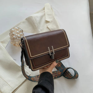 Casual Ladies Messenger Bag Shoulder Bags Contrast Ladies Bags