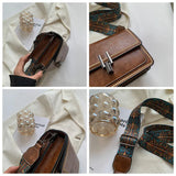 Casual Ladies Messenger Bag Shoulder Bags Contrast Ladies Bags