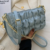 Women's Rhombus Chain Shoulder Bag Handbag Messenger Small Square Bag
