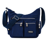 Women's Large Capacity Nylon Shoulder Bag Lightweight Casual Messenger Bag
