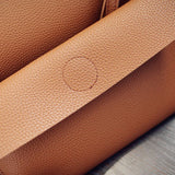 Retro PU Leather Shoulder Bag Set Crossbody Handbag