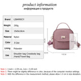 High Nylon Women's Shoulder Bag Multifunctional Messenger Bags