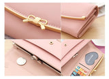 Ladies Long Buckle Wallet Multifunction Clutch Women