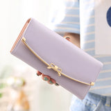 Ladies Long Buckle Wallet Multifunction Clutch Women