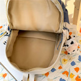 Waterproof Transparent Nylon Backpack Large Capacity Teen Backpack