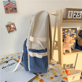 Waterproof Transparent Nylon Backpack Large Capacity Teen Backpack