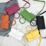Lady's Handbag Candy One Shoulder Bag Portable Crossbody Bags