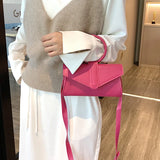 Lady's Handbag Candy One Shoulder Bag Portable Crossbody Bags