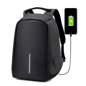 Anti Theft Laptop USB Backpack School Bag Rucksack Travel Daypack Men