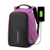 Anti Theft Laptop USB Backpack School Bag Rucksack Travel Daypack Men