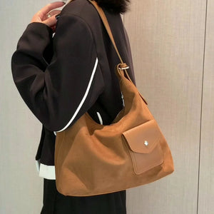 Large Capacity Women's Shoulder Bag All-Match Commuter Bag