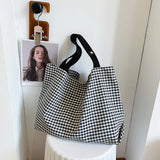 Large Capacity Nylon Ladies Shopping Bag Shoulder Bag Travel Tote Bag