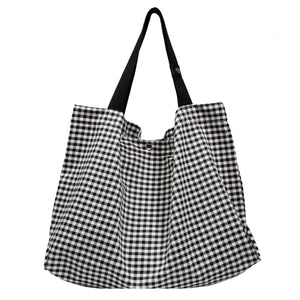 Large Capacity Nylon Ladies Shopping Bag Shoulder Bag Travel Tote Bag