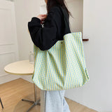 Large Capacity Nylon Ladies Shopping Bag Shoulder Bag Travel Tote Bag