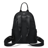 Casual Women Anti-theft Backpack Large Capacity Waterproof Fabric