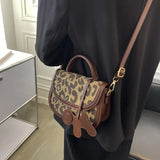 Lattice Shoulder Messenger Women Bag Pendant Style Portable Small Bag