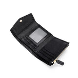 Slim Zero Wallet Envelope Short Cow Leather Wallet