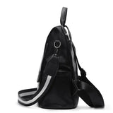 Leisure Soft Leather Women's Anti theft Backpack Large Capacity Travel Backpack