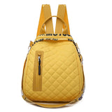 Xiaoqing Burglar Proof Travel Backpack Lightweight Oxford Cloth Polyester Nylon