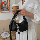 Alexander Shoulder Handbag Diamond PU Leather Messenger Bag