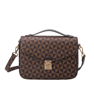 Vintage Leather Shoulder Bag Crossbody Bag Business Handbag