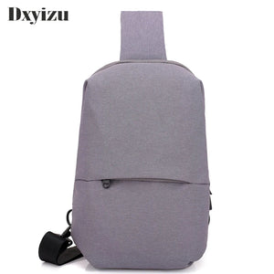 Men Messenger Chest Bag Crossbody Backpack Shoulder Bag