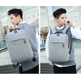 Waterproof Business Laptop Backpack USB Charging Bagpack